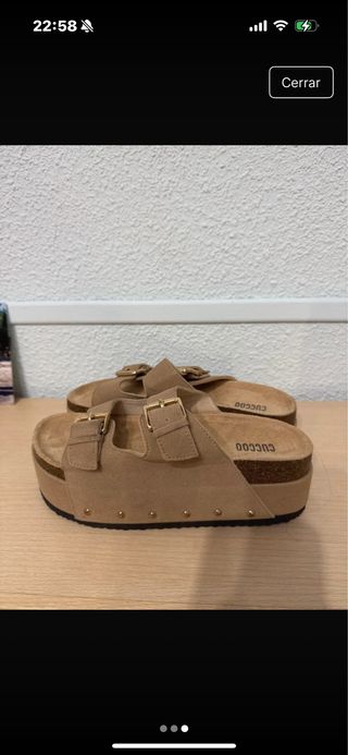 Sandalias CUCOO Beige
