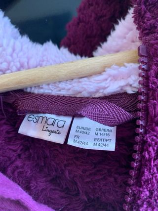 Pijama Entero con Capucha Morado