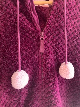 Pijama Entero con Capucha Morado