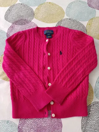 Chaqueta Polo Ralph Lauren Fucsia Niña