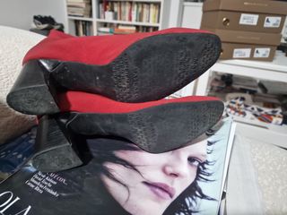 Botín rojo Mascaró