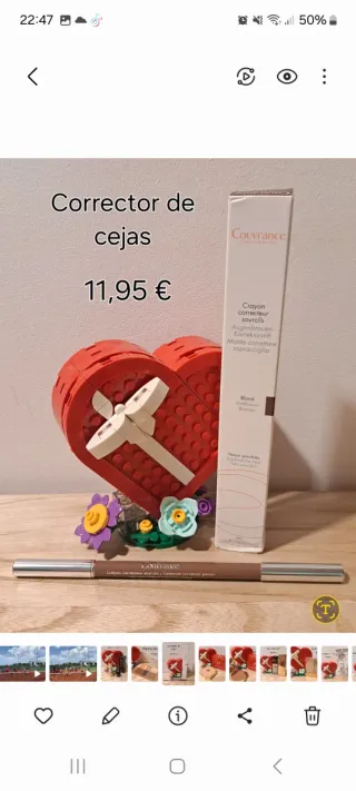 Lápiz corrector de cejas Couvrance