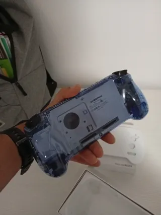 Anbernic RG556 Azul Transparente