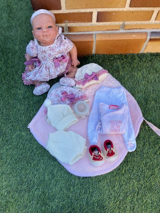 Muñeca Reborn con Ropa y Accesorios