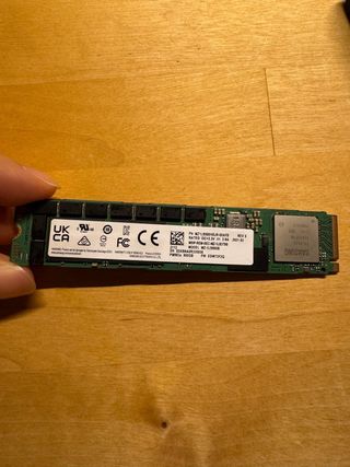 Samsung NVMe SSD m2 PM983a 900GB