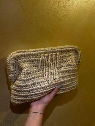 Borsa fatta a mano beige