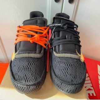 Nike Presto x Off White Negro Naranja