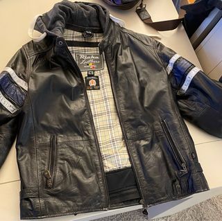 Chaqueta Cuero Moto Richa Toulon Talla 52