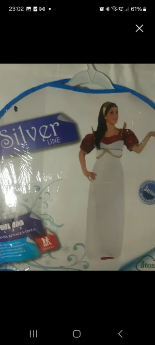 Disfraz Diosa Griega Reina carnaval Haloween