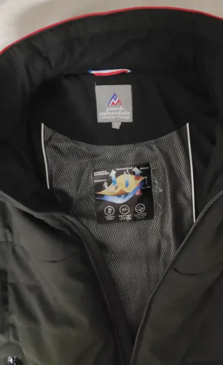 Giacca da sci Peak Mountain nera