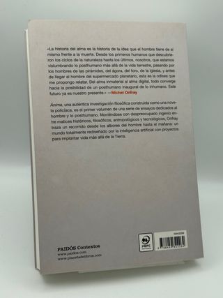 Ánima (La vida y la muerte del alma) – Michel Onfr