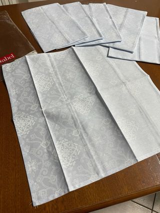 Gabel Tovaglioli Fleur Azzurro Bianco