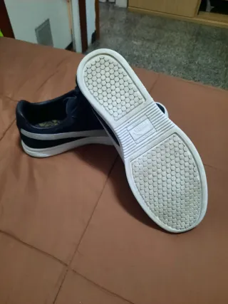 Zapatillas Puma Azul y Blanco