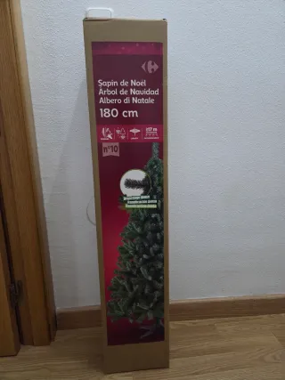 Árbol de Navidad Carrefour 180 cm