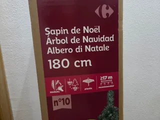 Árbol de Navidad Carrefour 180 cm