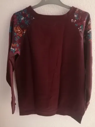 Sudadera Green Coast floral 
