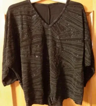 Jersey brillo talla M