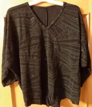 Jersey brillo talla M