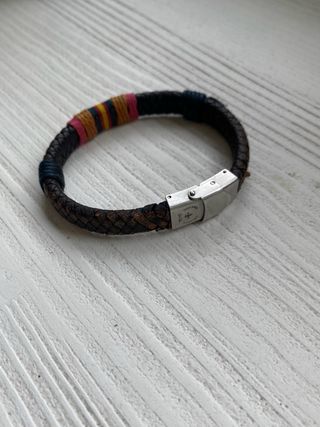 Pulsera Hispania Colors Cuero Marrón