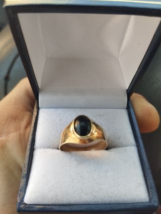 2 Anillos Oro 18k Negro 350€ ambos dos