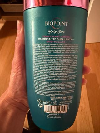 Biopoint Body Care Crema Snellente Intensiva
