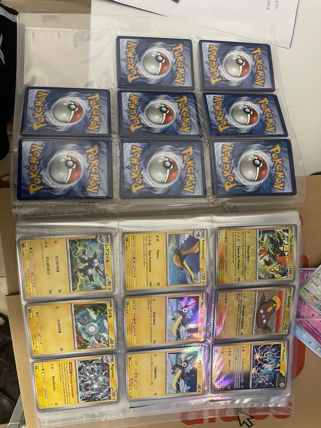 Álbum Cartas Pokémon Prismatic Evolutions y otros