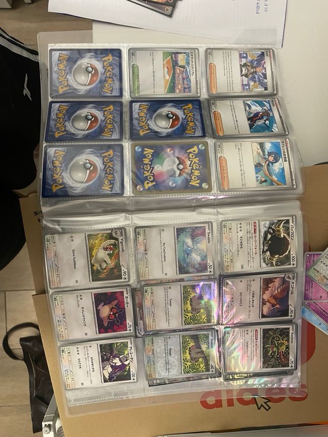 Álbum Cartas Pokémon Prismatic Evolutions y otros