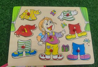 Juego de madera encajable para niños