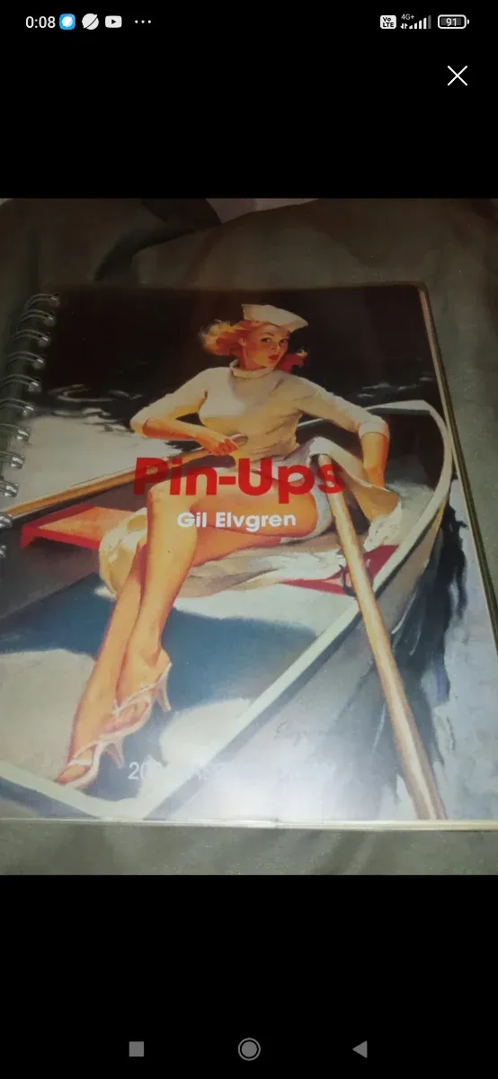 Set di due calendari Pin-Up vintage Gil Elvgren 2