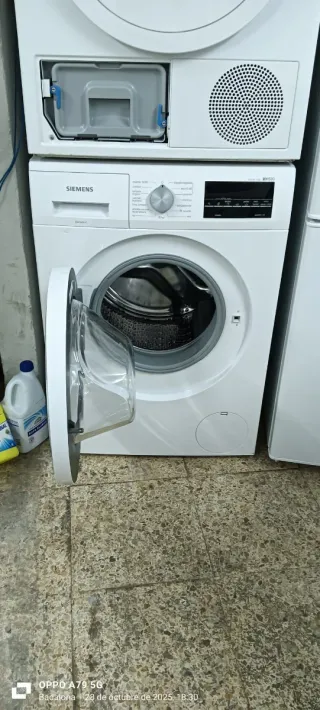 LAVADORA CARGA FRONTAL SIEMENS 9 KG A+++