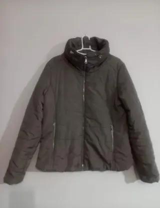 Chaqueta acolchada verde L