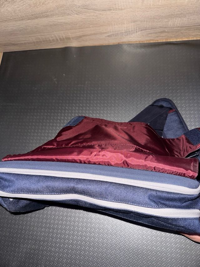 Bolso Mochila Newfeel Azul y Rojo