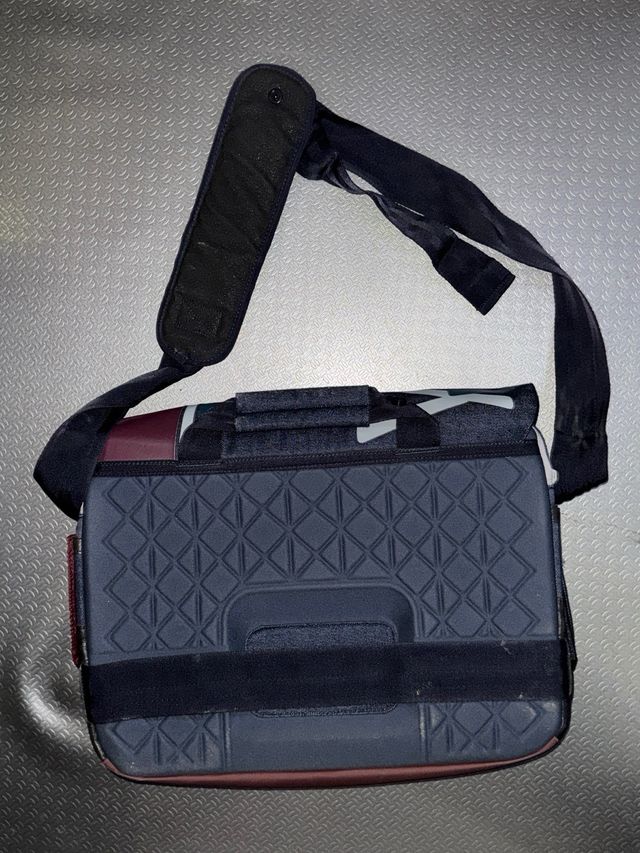 Bolso Mochila Newfeel Azul y Rojo