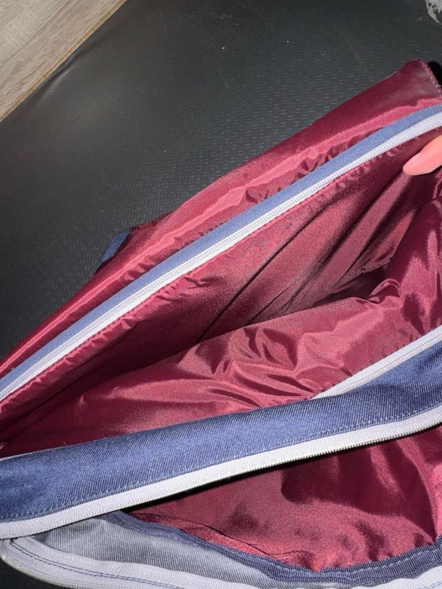 Bolso Mochila Newfeel Azul y Rojo