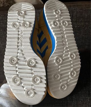 Zapatillas Adidas SL 72 Amarillas y Azules