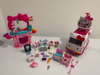 Pack Hello Kitty Cocina 
+Helicoptero + Ambulancia
