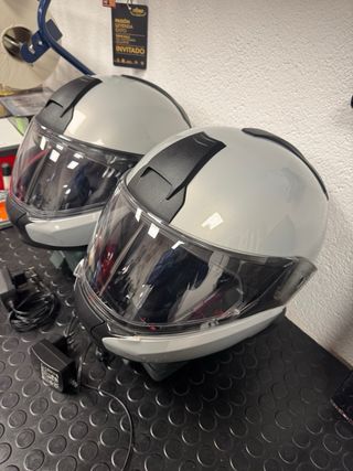 Cascos BMW intercomunicador original.