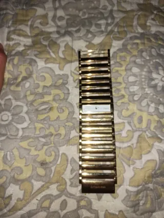 Reloj Calvin Klein Dorado y Blanco