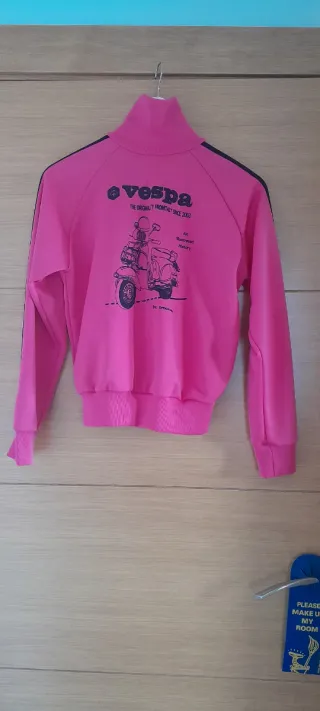 Chaqueta Bomber Vespa Fucsia