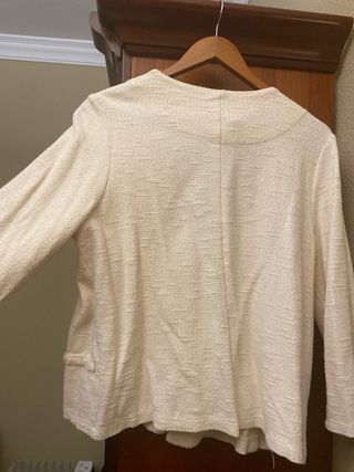 Chaqueta Encuentro Beige Talla XL