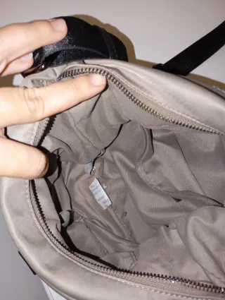Bolso Paco Martínez Beige y Negro