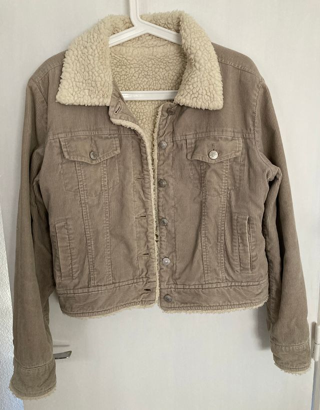 Cazadora pana borreguito 