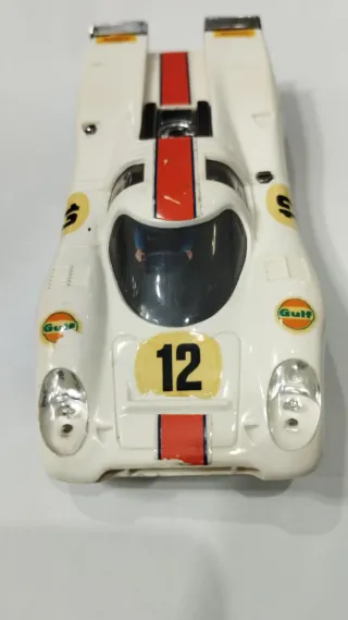 Coche Scalextric Porsche 917 Gulf exin