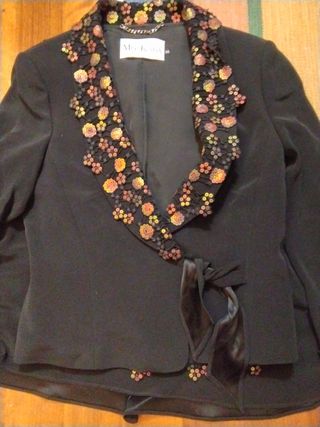 Traje Moskada Talla 40 Negro