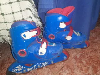 Patines Oxelo Talla Ajustable Azul