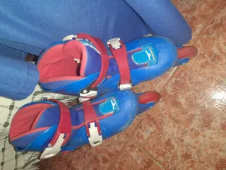 Patines Oxelo Talla Ajustable Azul