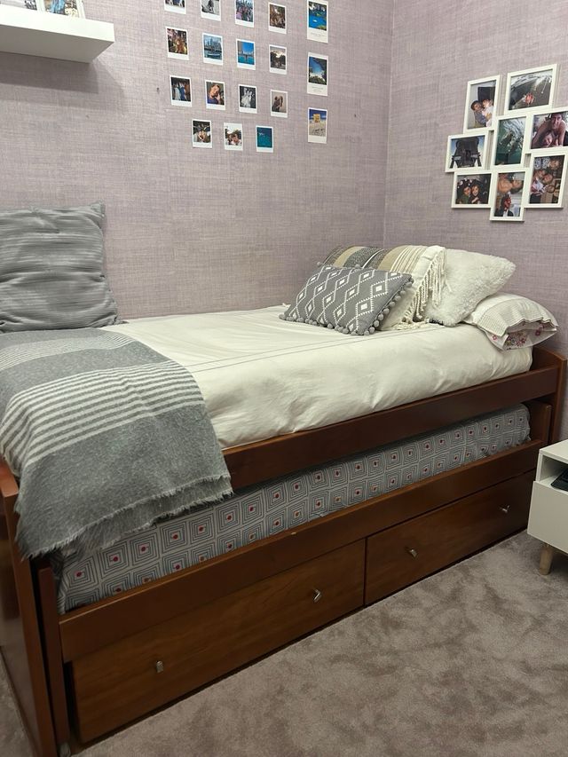 Cama nido 190x90 cm madera