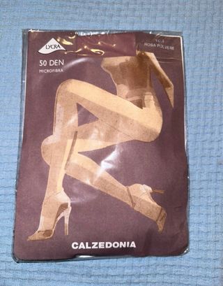 Collant Calzedonia 50 Den Microfibra Beige Tg.3