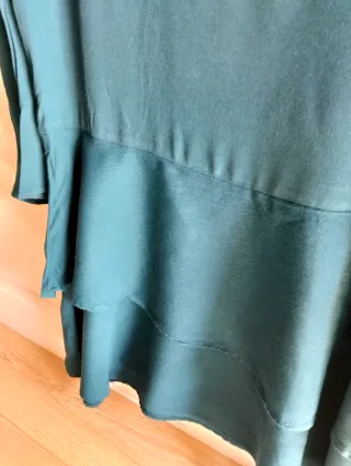 Vestido Mango Talla XS Teal