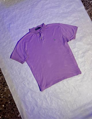 Polo Ralph Lauren Morado Talla L Hombre